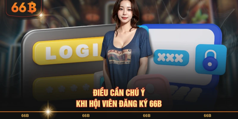 Điều cần chú ý khi hội viên đăng ký 66B